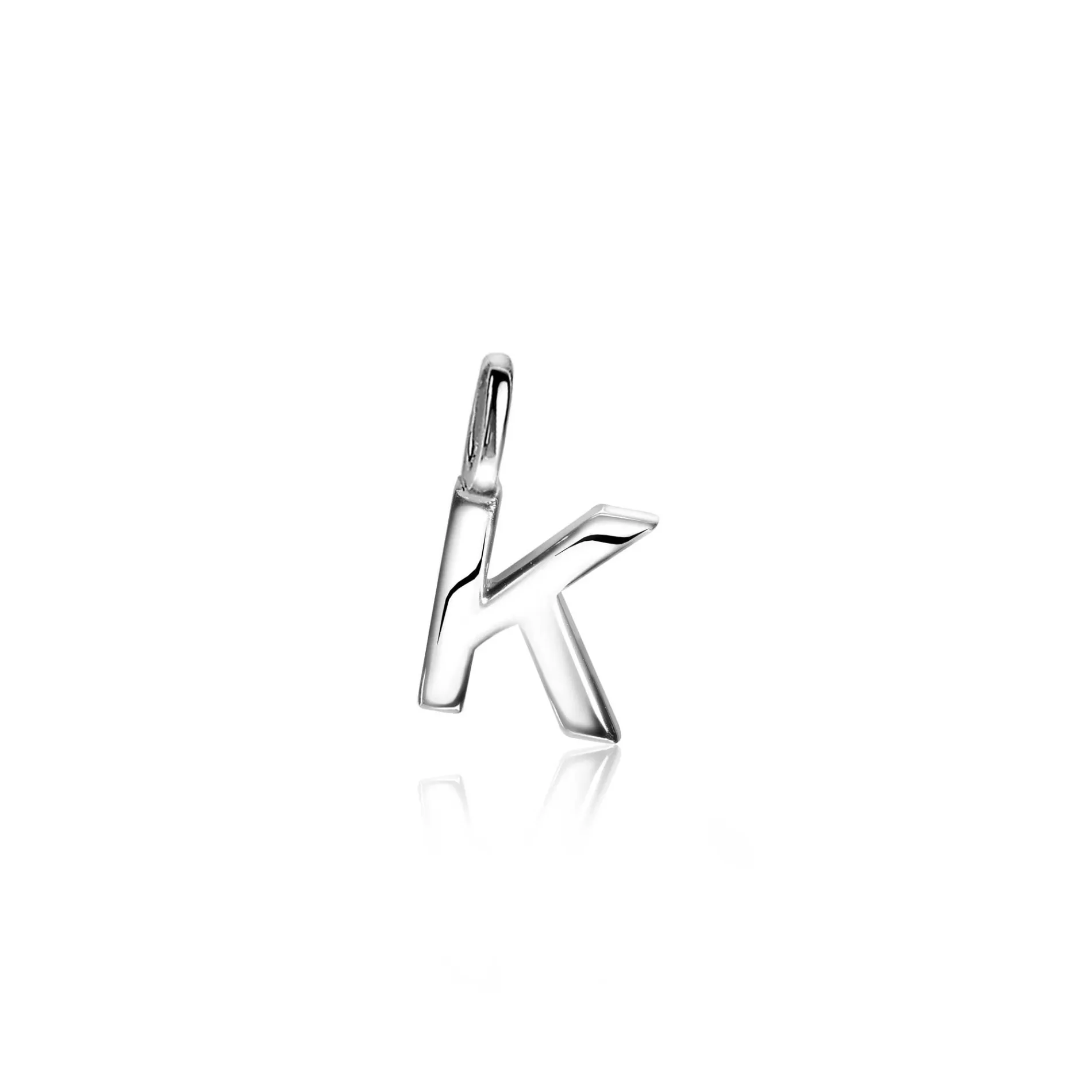 ZINZI zilveren letter hanger K ZIH2140K