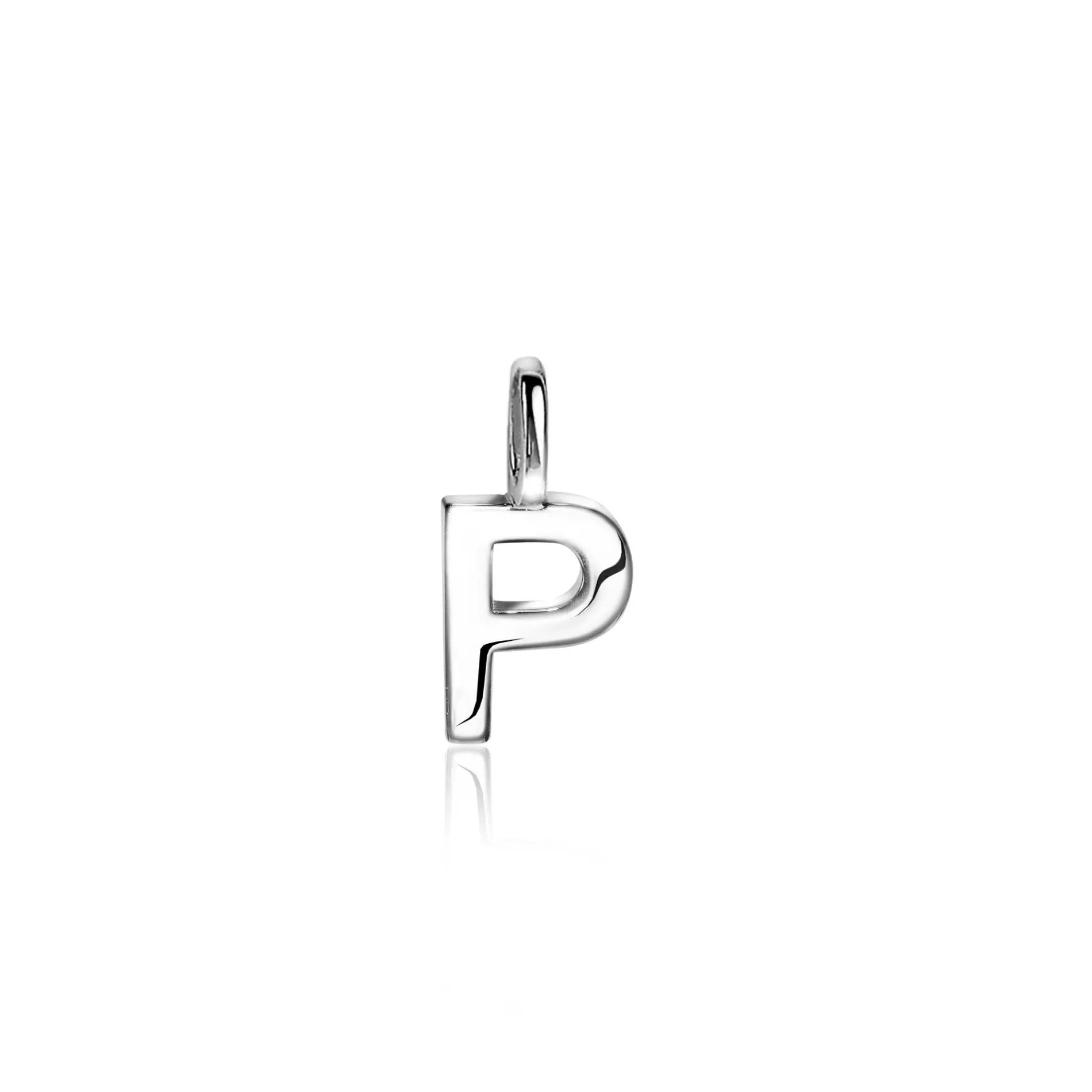 ZINZI zilveren letter hanger P ZIH2140P