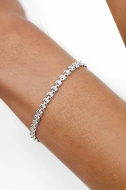 ZINZI zilveren luxe armband met rolex-style schakels 5mm ZIA1997