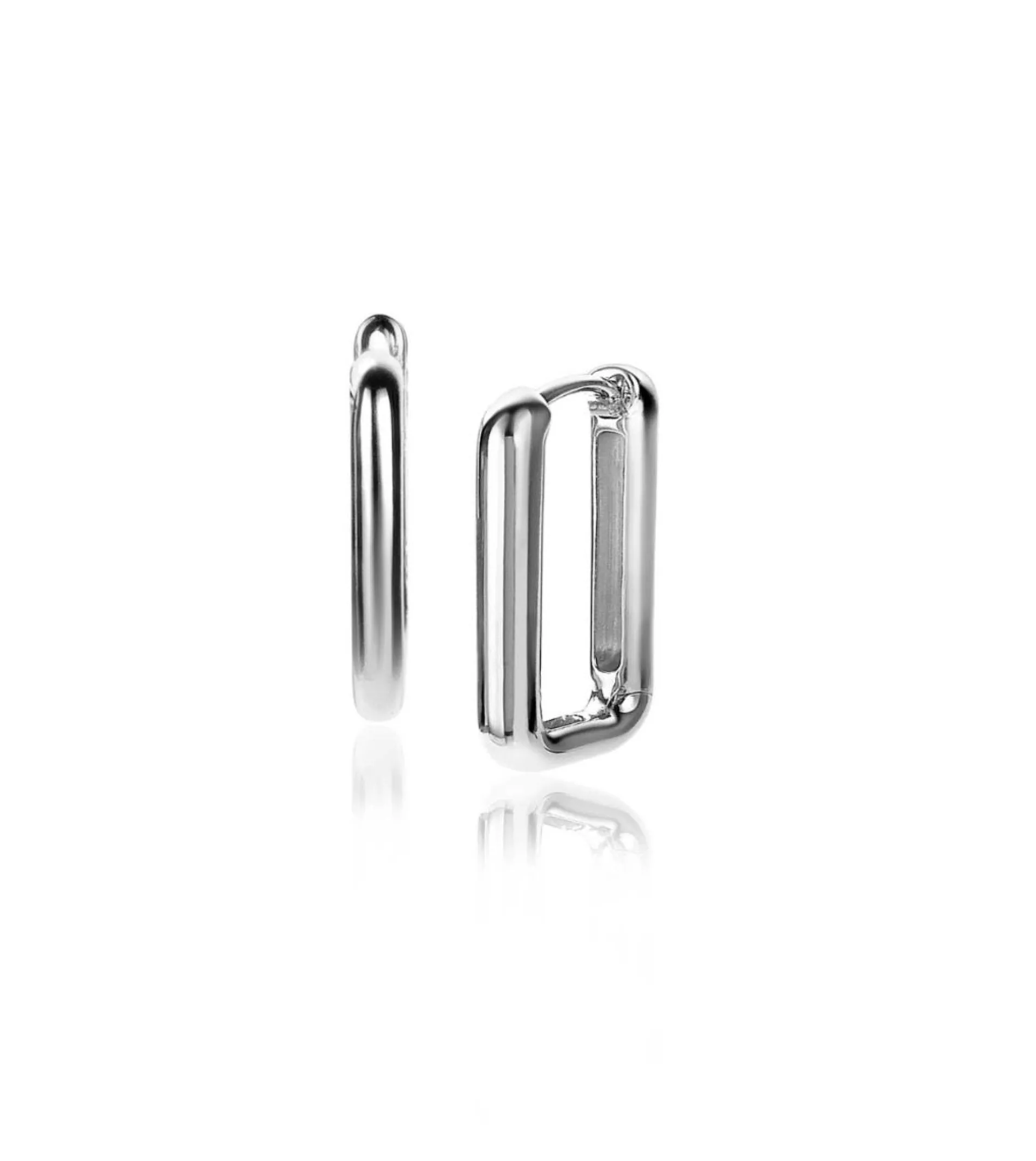 ZINZI zilveren luxe oorringen 15x2mm ovale vorm ZIO2221