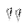 ZINZI zilveren luxe oorringen driehoeksvorm 16x3mm ZIO2318