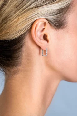 ZINZI zilveren luxe oorringen 15x2mm rechthoekig met witte zirconia's ZIO2221Z