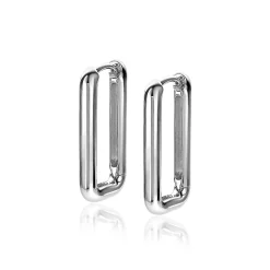 ZINZI zilveren luxe oorringen 24x3mm ovale vorm ZIO2223