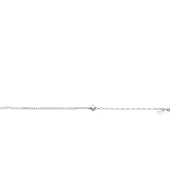 ZINZI zilveren multi-look armband met ovale en jasseron schakels, met ronde witte zirkonia in vierpootszetting 17-19cm ZIA2660