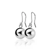 ZINZI zilveren oorhangers bol glad ZIO621
