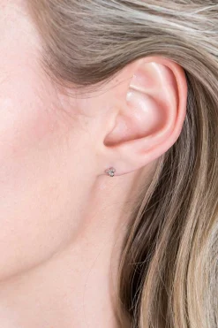 ZINZI zilveren oorknopjes 4mm 3 bolletjes ZIO2169