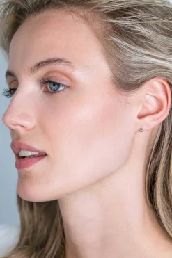 ZINZI zilveren oorknopjes 4mm 3 bolletjes ZIO2169