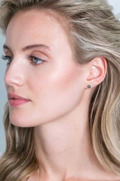 ZINZI zilveren oorknopjes 5mm open rondje ZIO2168