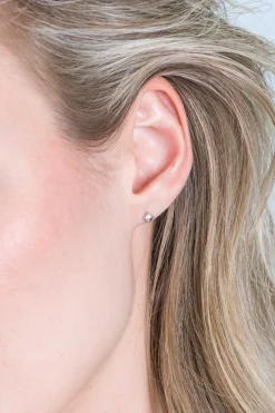 ZINZI zilveren oorknopjes 3mm studs ZIO2167