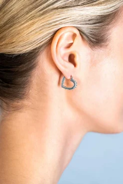 ZINZI zilveren oorringen 17mm hartvorm met witte zirconia's ZIO2195Z