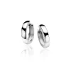 Zinzi zilveren oorringen 15 x 3mm glad met luxe klapsluiting ZIO191