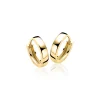 ZINZI zilveren oorringen geel verguld 15 x 3mm ZIO191G