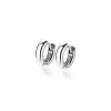 Zinzi zilveren oorringen 12 x 3mm ZIO189