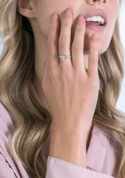 ZINZI zilveren ring hart witte zirconia ZIR2134