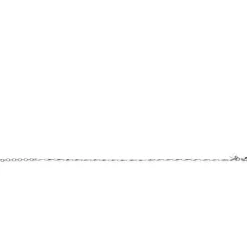 ZINZI zilveren schakel armband met glinsterende pijlvormige schakels 1,5mm breed 17,5-20cm ZIA2414