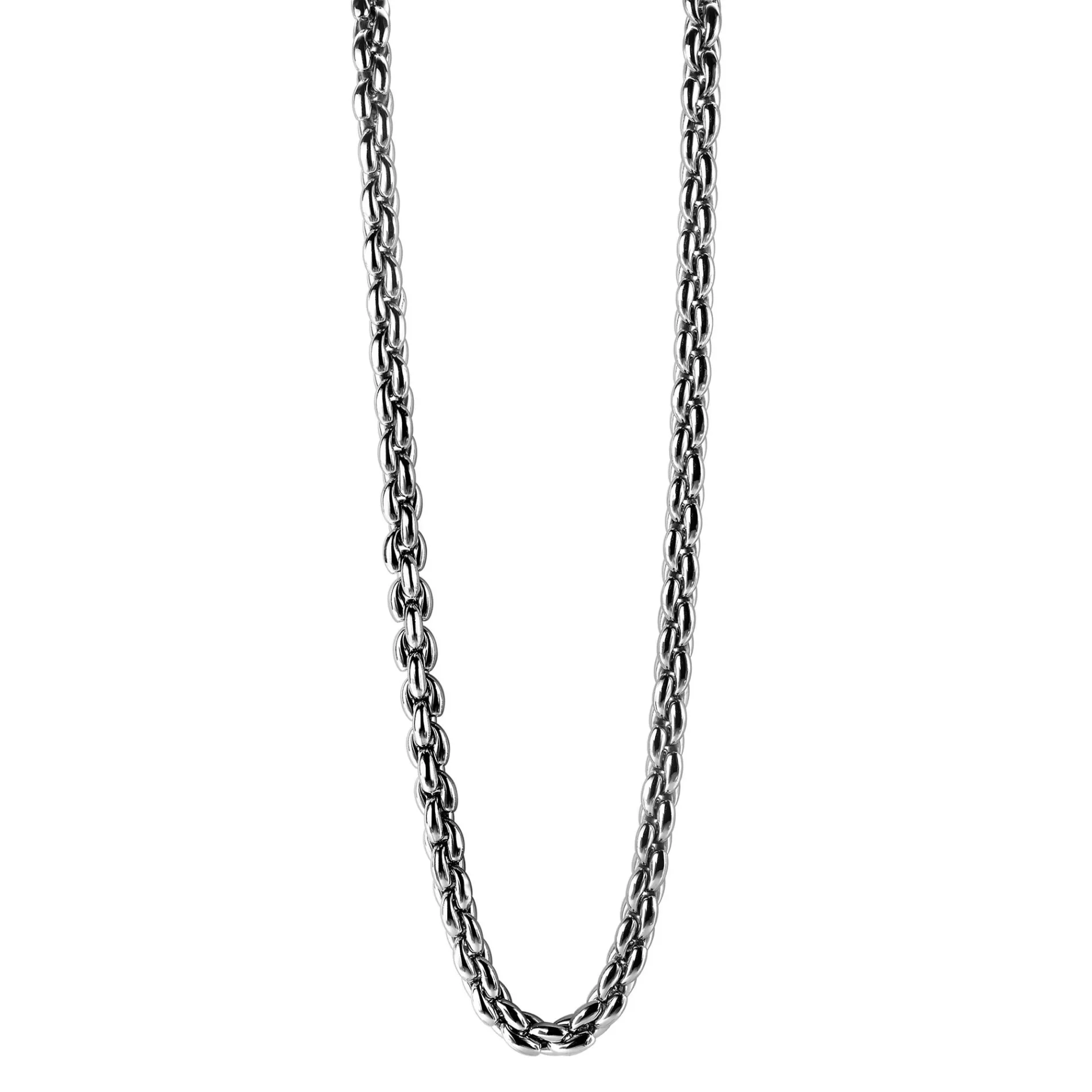 Zinzi zilveren schakel collier 43cm ZIC1205