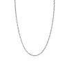 ZINZI zilveren schakel ketting 2,3mm breed 43-45cm ZIC2648