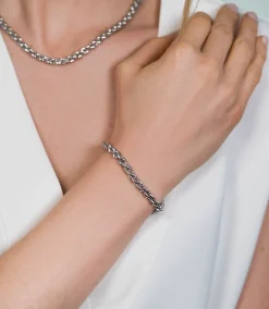 Zinzi zilveren schakelarmband 19,5cm ZIA1205