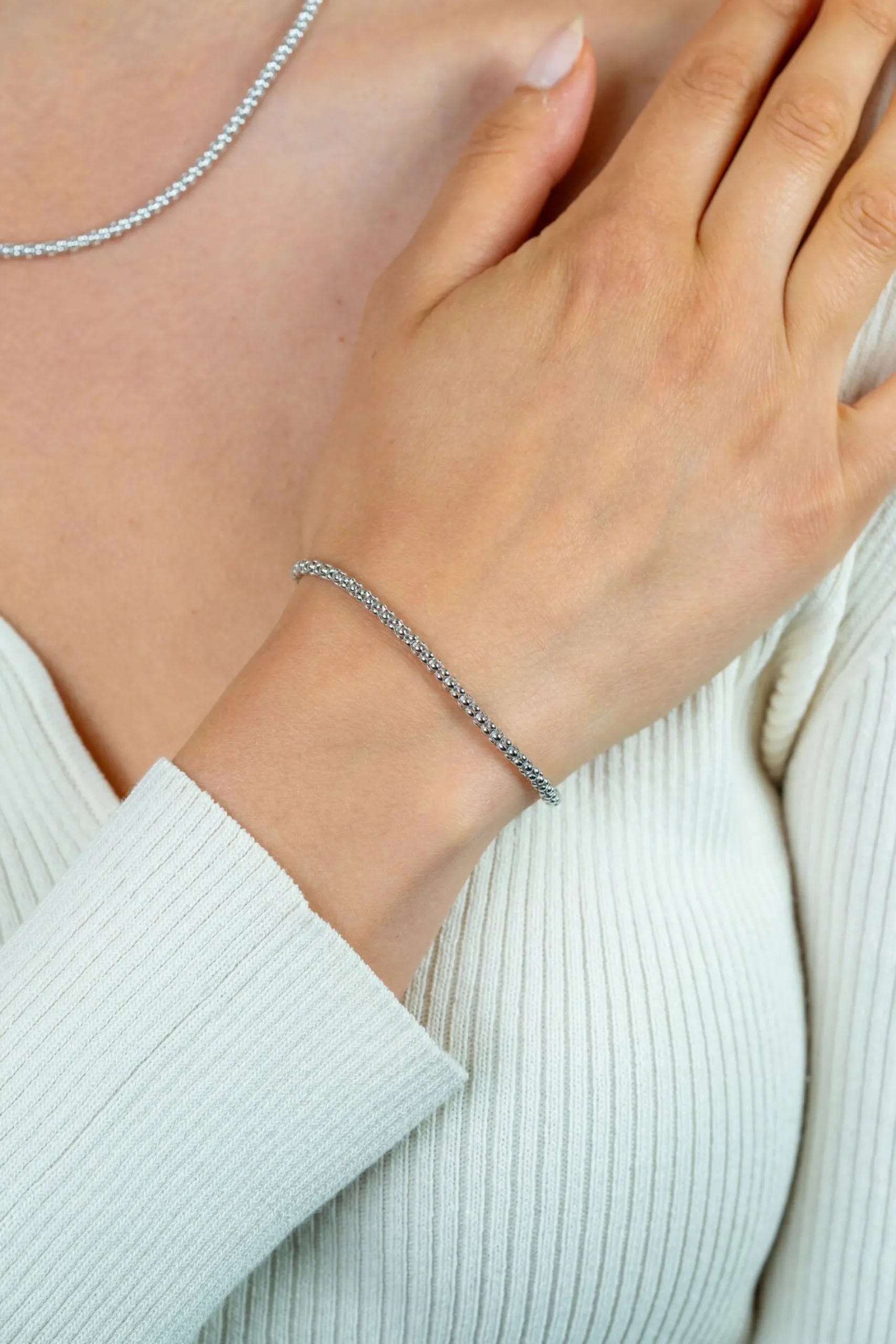 Zinzi zilveren schakelarmband 18,5cm ZIA1288