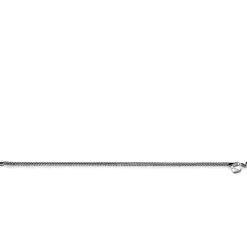 ZINZI zilveren schakelarmband vossenstaart 2.5mm breed 19cm ZIA1287
