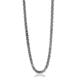 Zinzi zilveren schakelcollier 45cm ZIC1288