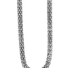 Zinzi zilveren schakelketting 4,5mm breed 45cm ZIC1057