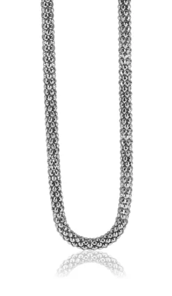 Zinzi zilveren schakelketting 4,5mm breed 45cm ZIC1057