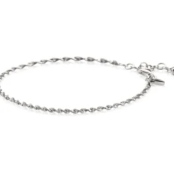ZINZI zilveren singapore armband met glinsterende gedraaide schakels 1,9mm breed 17-20cm ZIA2585