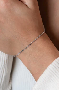 ZINZI zilveren singapore armband met glinsterende gedraaide schakels 1,9mm breed 17-20cm ZIA2585
